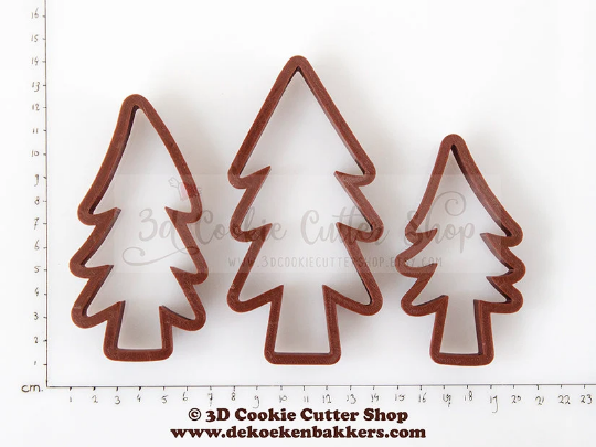 Pine Tree Cookie Cutter Set