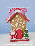 2D House Ornament / Name Place Setting Cookie Cutter Set