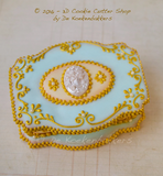 3D Jewelry Box Cookie Cutter Set
