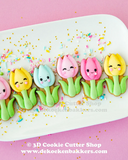 Tulip #2 Cookie Cutter | Fondant - Clay - Biscuit Cutter