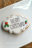 Oval Plaque Cookie Cutter | Biscuit - Fondant - Clay Cutter