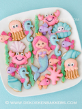 Under The Sea Mini Cookie Cutter Set | Biscuit - Fondant - Clay Cutters