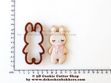 Toy Bunny Cookie Cutter
