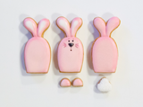 3D Bunny Cookie Cutter Set