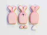 3D Bunny Cookie Cutter Set | Easter Gift | Easter Bunny | Ostern Keksausstecher | Emporte Piece