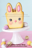 3D Bunny Cookie Box Cutter Set