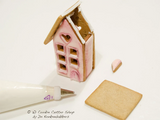Small Gingerbread House #3 Cookie Cutter Set