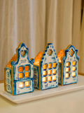 3D Gingerbread Canal House Trio Cookie Cutter Set | Clay Cutters | Fondant Cutters