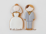 Wedding Couple Cookie Cutter Set