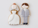 Wedding Couple Cookie Cutter Set