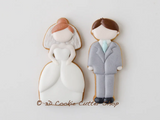 Wedding Couple Cookie Cutter Set