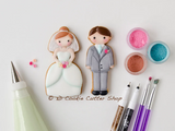 Wedding Couple Cookie Cutter Set