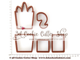 3D Unicorn Cookie Box Cutter Set