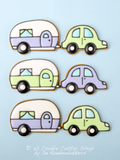 Retro Camper & Car Cookie Cutter Set