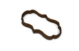 Rectangle Plaque Cookie Cutter | Biscuit - Fondant - Clay Cutter
