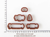 Halloween Candy Micro Cookie Cutter Set