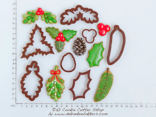 Christmas Set of 4 Mini Cookie Cutters