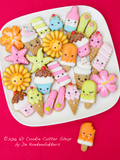 Starfish Mini Cookie Cutter Set | Biscuit - Fondant - Clay Cutters