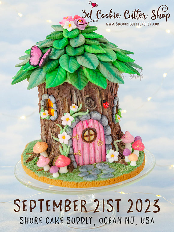 Gingerbread Fairy House Class | Shore Cake Supply, Ocean NJ | Sept 21 2023, 10am-6pm