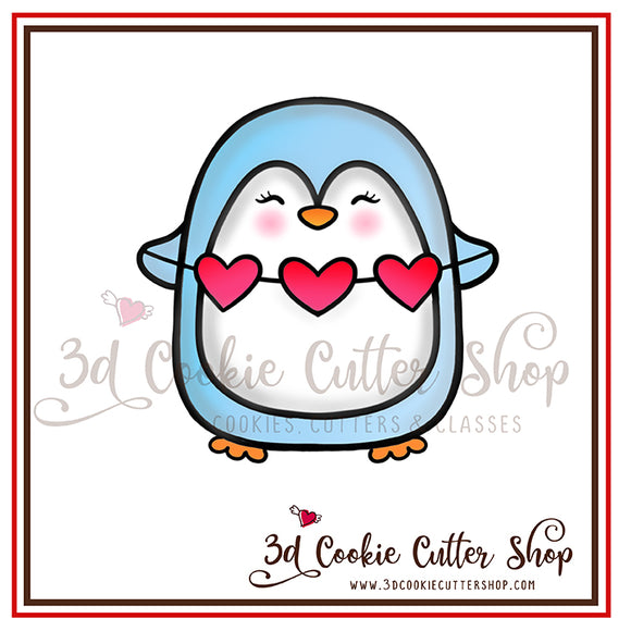 Penguin Cookie Cutter | Fondant Cutter | Clay Cutter