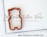 Polar Bear / Bear Cookie Cutter | Fondant Cutter | Clay Cutter