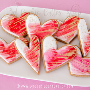 Rustic Hearts Cookie Cutter Set