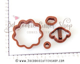 Stacked Sheep Cookie Cutter Set + COOKIE RECIPE | Biscuit - Fondant - Clay Cutters