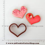 Asymmetrical Heart Cookie Cutter