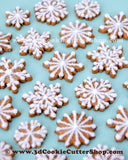Snowflakes Micro / Mini Cookie Cutter Set