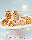 Tiny Gingerbread House #5 Cookie Cutter Set