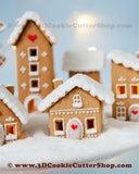Tiny Gingerbread House #2 Cookie Cutter Set