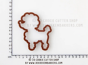 French Poodle Cookie Cutter