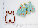 Bib Overall / Dungarees Cookie Cutter