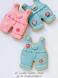 Bib Overall / Dungarees Cookie Cutter