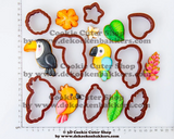 Tropical Birds Cookie Cutter Set