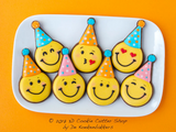 Birthday Smiley Cookie Cutter