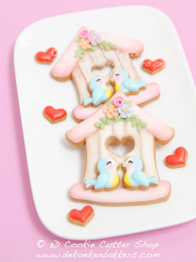 16 Pieces Valentine's Day Cookie Cutters Set, 3D Sugar Cookie Pie Crus —  CHIMIYA
