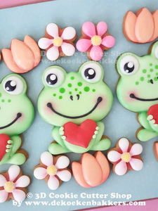 Frog & Heart Cookie Cutters