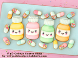 Happy Pills Cookie Cutter Set