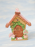 Small Gingerbread Birdhouse #1 (tall version) Cookie Cutter Set