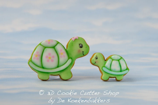 Turtle Cookie Cutter Set