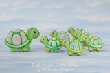 Turtle Cookie Cutter Set | Fondant Cutters | Clay Cutters