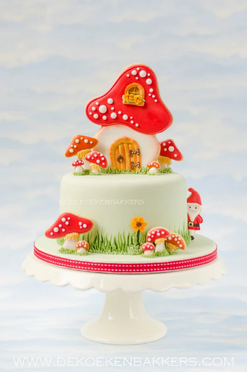 Toadstool House Cookie Cutter