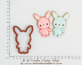 Easter Rabbit Cookie Cutter | Clay - Fondant - Biscuit Cutter | Easter Gift | Easter Treat