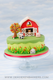 3D Mini Farm Animals Cookie Cutter Set (extra small!)
