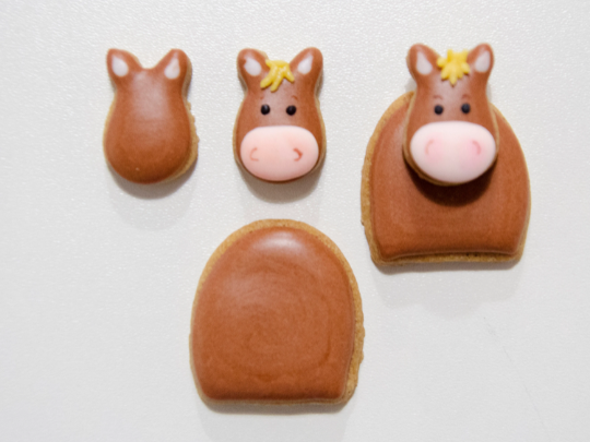 Animali della fattoria set 5 pezzi cookie cutter formina tagliabiscott — 3d  Selling