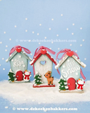 2D House Ornament / Name Place Setting Cookie Cutter Set
