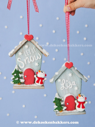 2D House Ornament / Name Place Setting Cookie Cutter Set