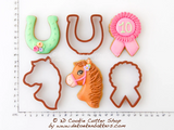 Horse Riding Cookie Cutter Set