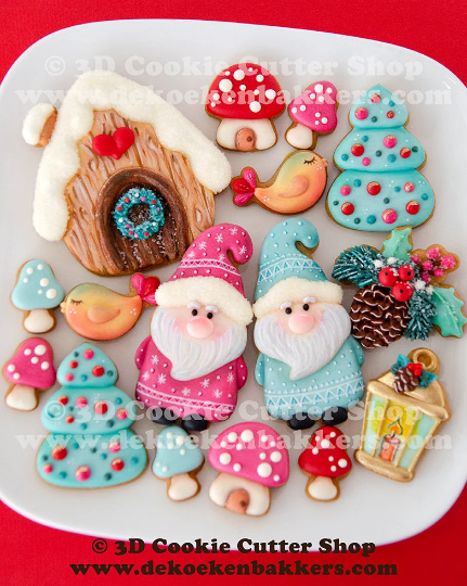 Gnome Sweet Gnome Cookie Cutter Set